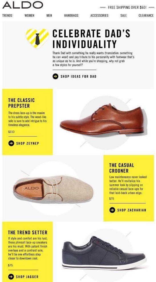 Aldo’s Father’s Day gift guide for the different types of dads