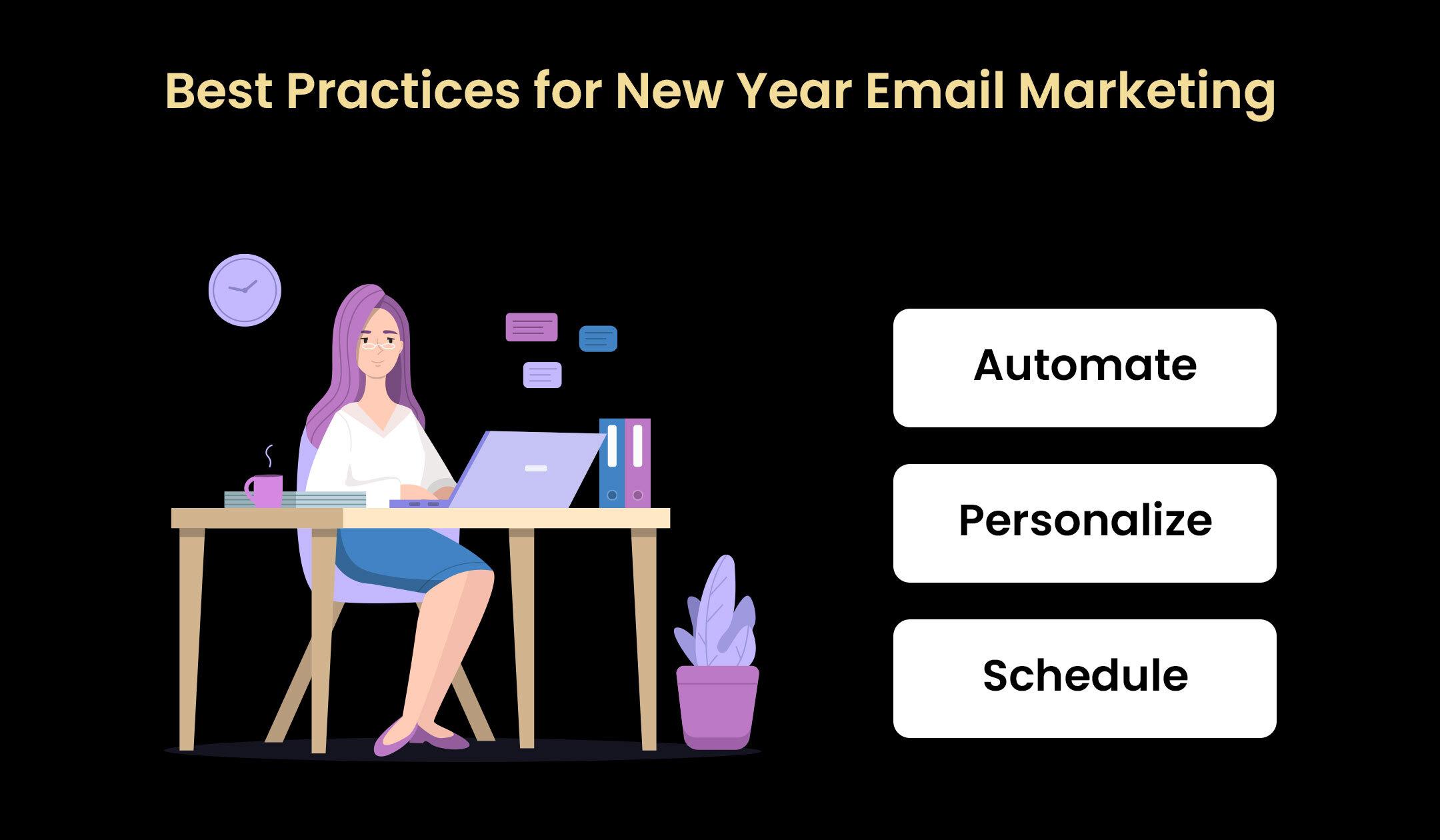 3 tips for effective New Year email marketing