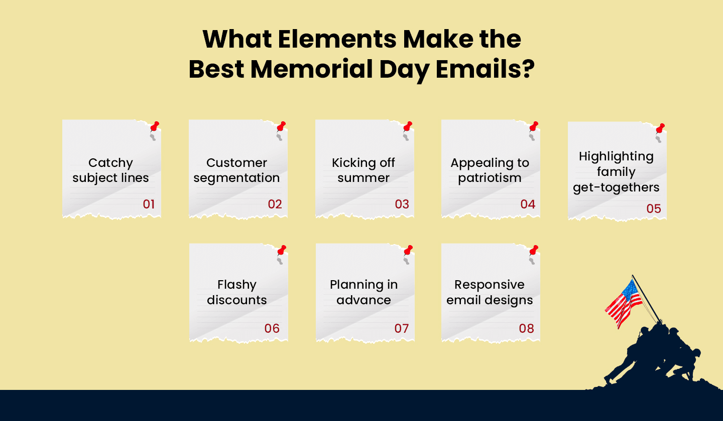 8 tips to create the best Memorial Day emails