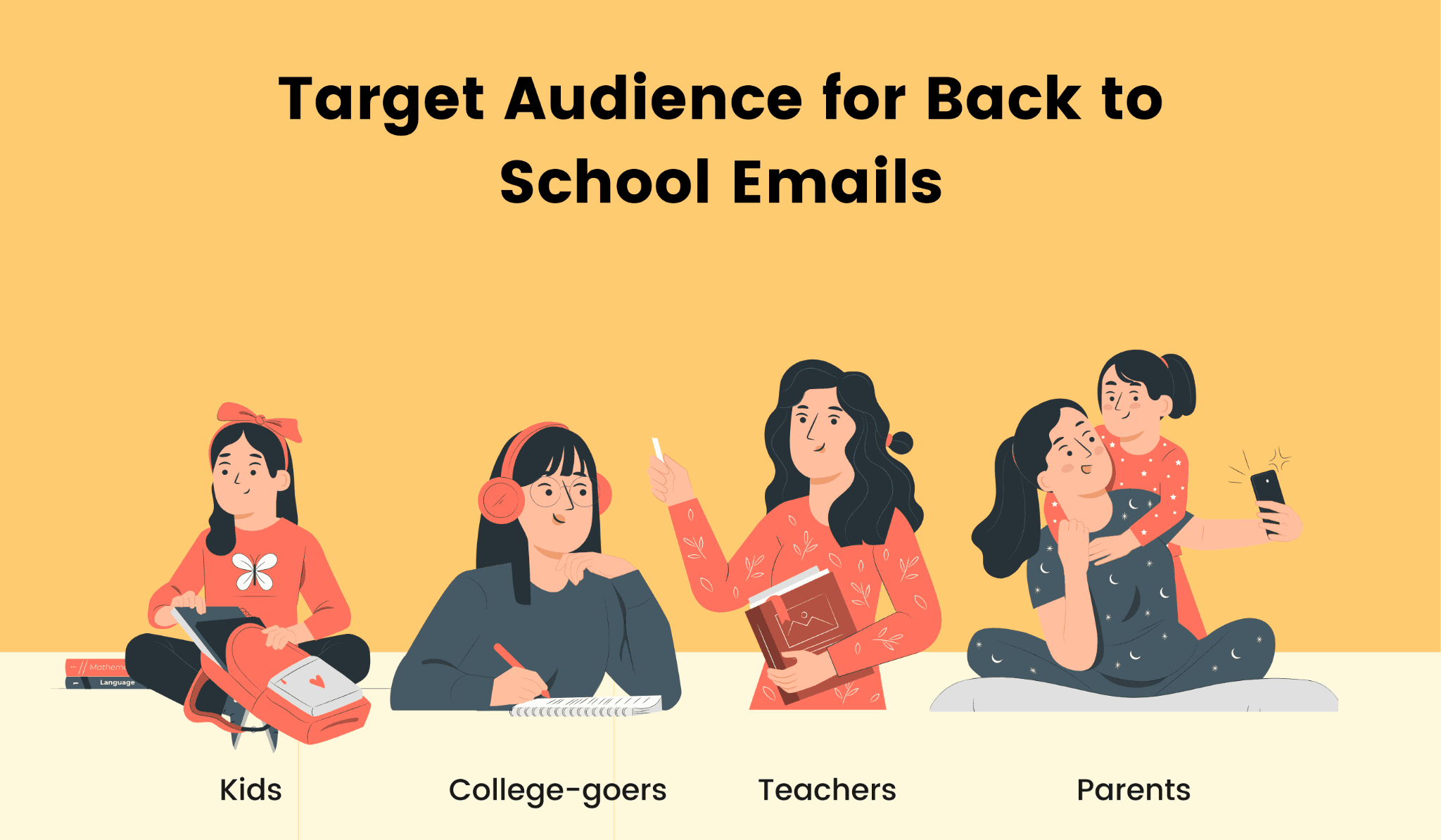 4 segments to send back to school emails