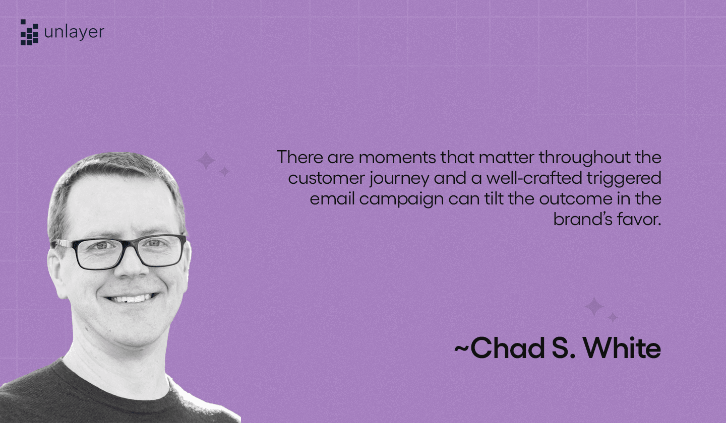 Chad S. White’s words on email marketing